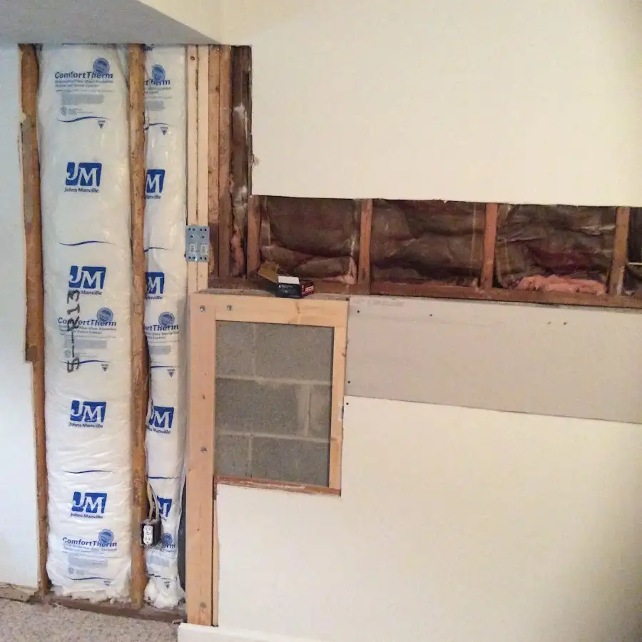 Wall insulation replacement during Odor Removal & Deodorization in Highland
